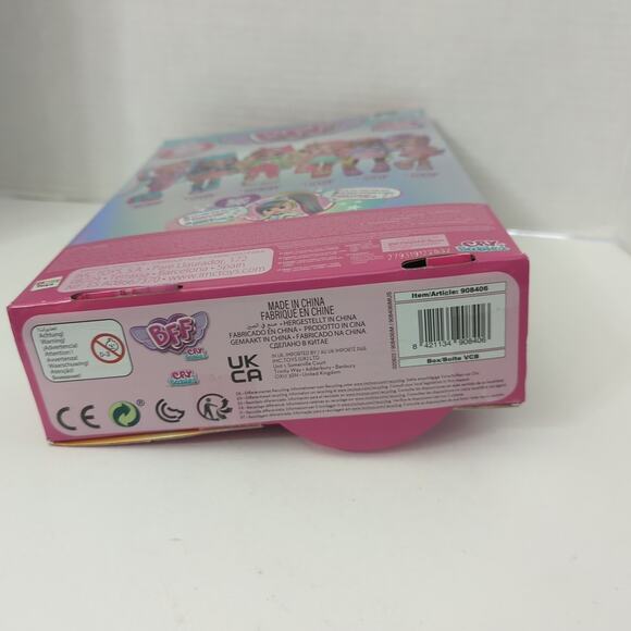 2023 Kitoons Hannah Cry Babies Series 2 BFF 8" Fashion Doll & Accessories New - Picture 8 of 8